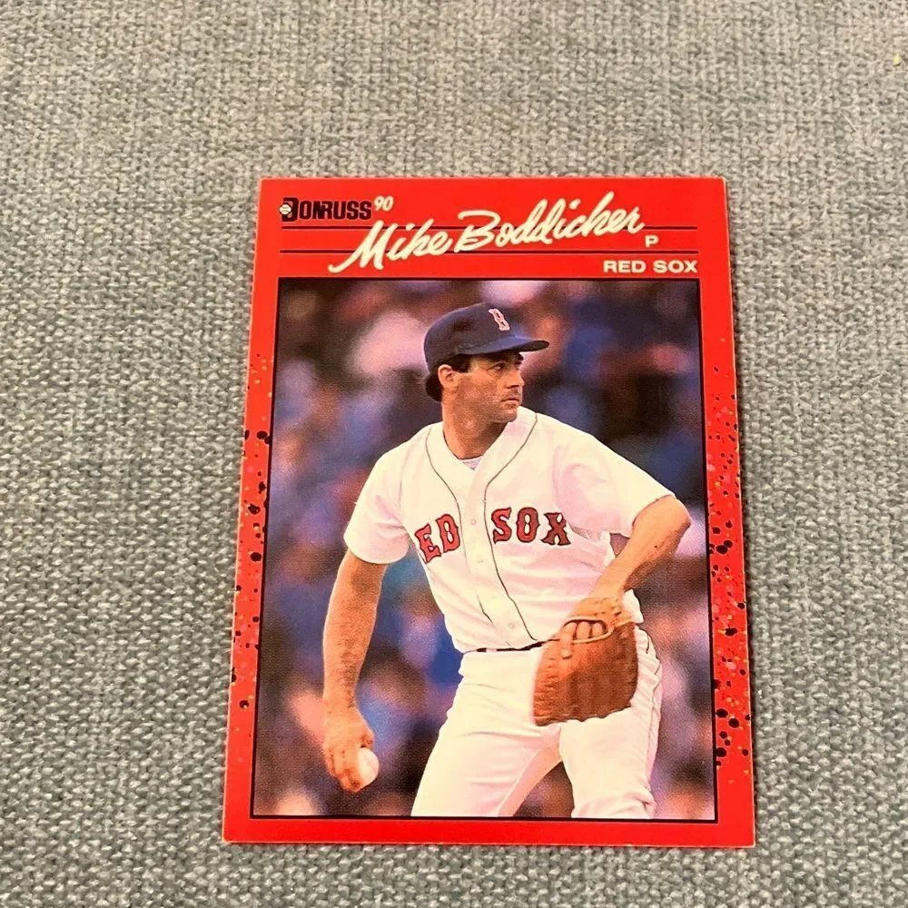 1990 Donruss Boston Red Sox Baseball Card Trading Card